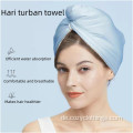 Mikrofaser -Turban für Frau Satin Hair Turban